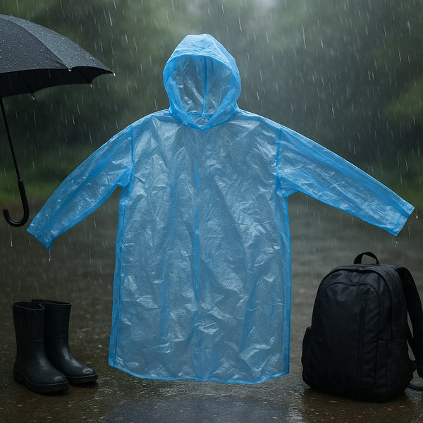 Disposable Rain Poncho