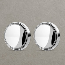 360DEGREE BLIND SPOT ROUND WIDE ANGLE ADJUSTABLE CONVEX REAR VIEW MIRROR - PACK OF 2