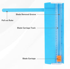 Paper Cutter, A5 Mini Paper Cutter, Portable Paper Cutting Machine (1 Pc / Mix Color)