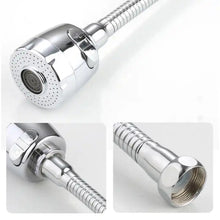 0598 Plastic 360 Degree Rotating Water-saving Sprinkler Faucet Aeratorfor Easy Clean Sink Water Saving Extension Jet Stream Spray Setting Faucet Splash-proof Filter Extender Sprayer For Kitchen Bathroom (6 Inch)